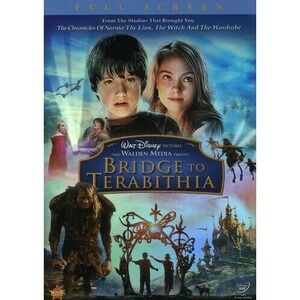 📦 Bridge to Terabithia (DVD, 2007, Full Screen‎ w/ Slipcover, Josh Hutcherson)